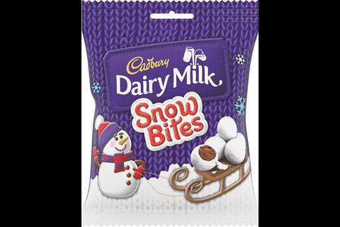 Cadbury's Dairy Milk Snow Bites